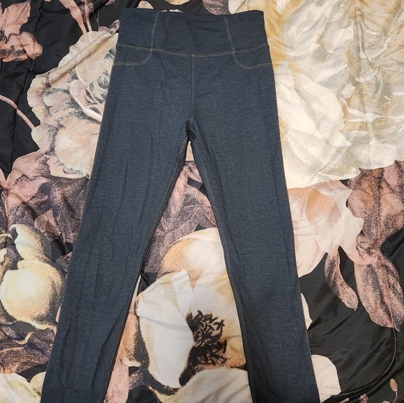 Denim style leggings - Picture 3 of 4
